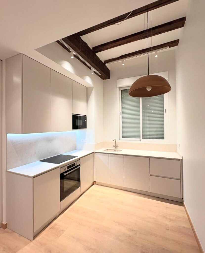 proyecto interiorismo Valencia cocina moderna